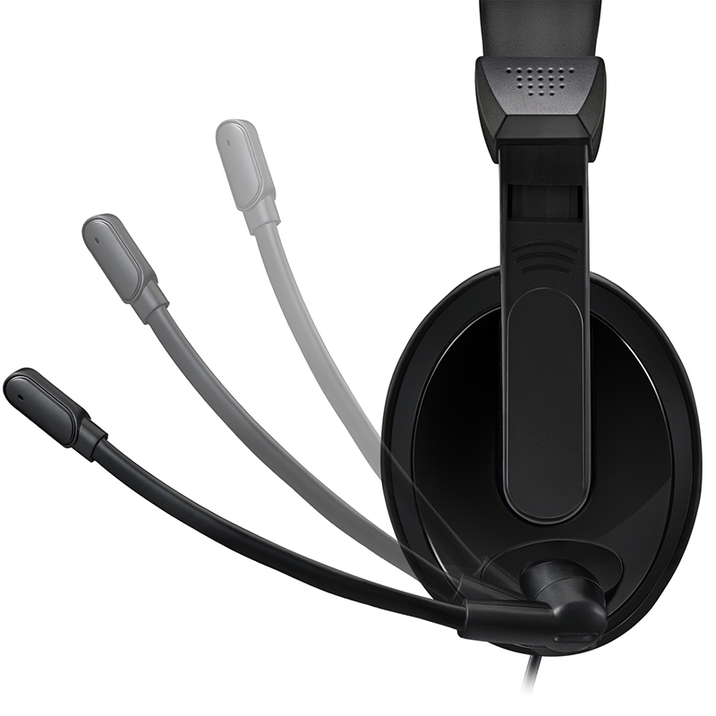 Adesso XTREAM H5U Wired Over-the-head Stereo Gaming Headset -Omni-directional Microphone